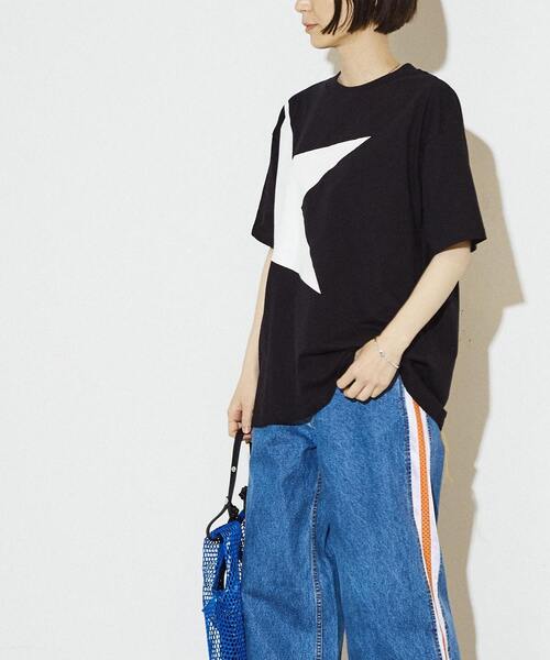 「CONVERSE TOKYO」 半袖Tシャツ FREE ブルー レディース_画像8