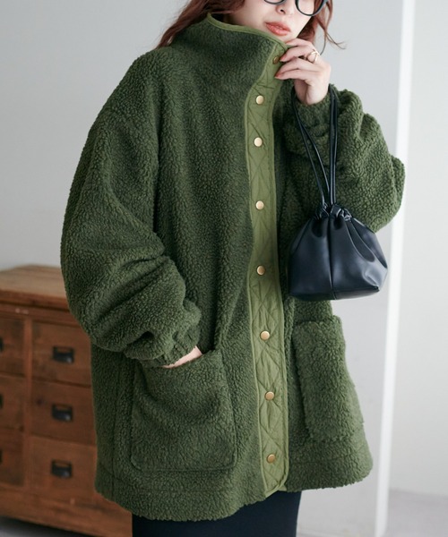 Discoat（ディスコート） ジャケット MEDIUM カーキ レディース