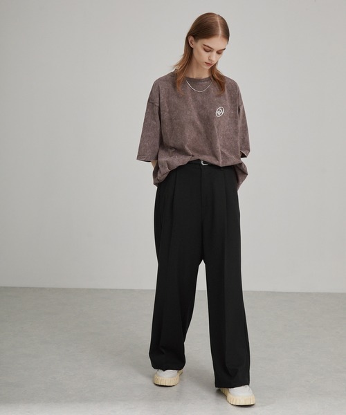 「EMMA CLOTHES」 スラックス S ミックスグレー メンズ_画像6