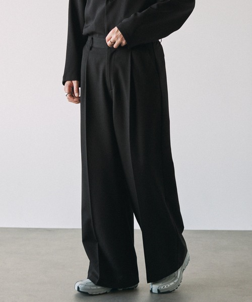 「EMMA CLOTHES」 スラックス S ミックスグレー メンズ_画像8