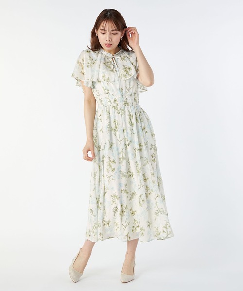 「LAISSE PASSE」 ノースリーブワンピース SMALL ライトピンク レディースの画像