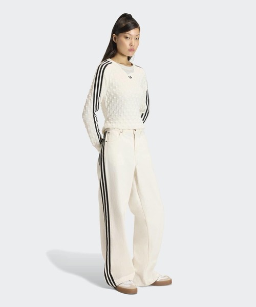adidas アディダス ダニエルカタリ 解体 ドッキング スウェット シャツ トレーナー 4XO レディース スポーツ ストリート 人気 古着■AD342 adidas（アディダス） トレーナー スウェット レディース : ZOZOTOWN