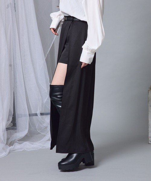 Mavie..7（メヴィセットゥ） ショートパンツ FREE ブラック レディース