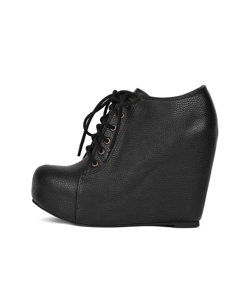 「Jeffrey Campbell」 ショートブーツ 38 ブラック レディース_画像2
