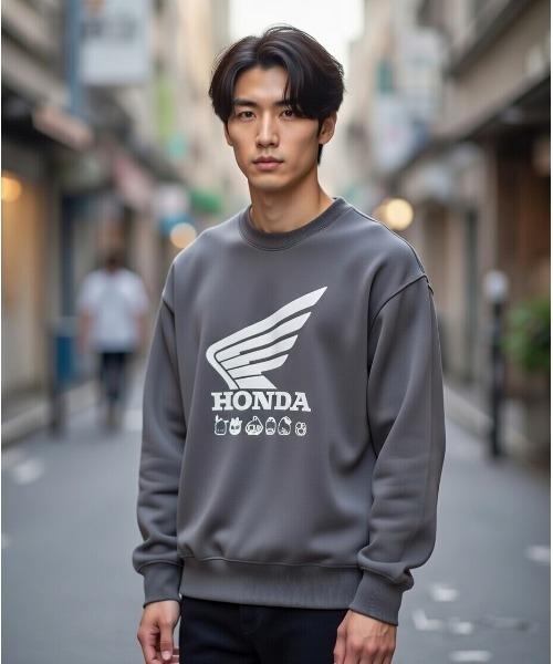 sanrio（サンリオ） トレーナー スウェット 「HONDA/ホンダ×Sanrio