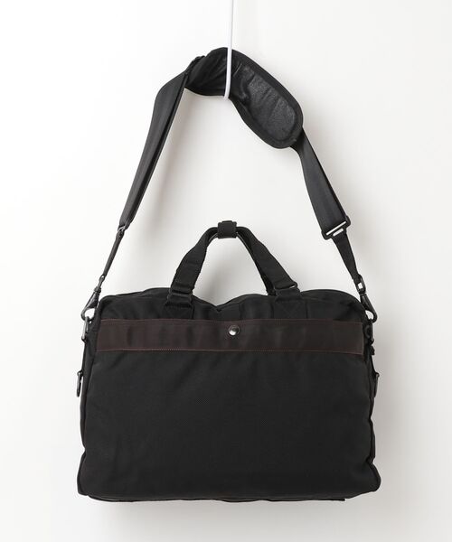 BRIEFING（ブリーフィング） 刺繍2WAYバッグ - ブラック メンズ