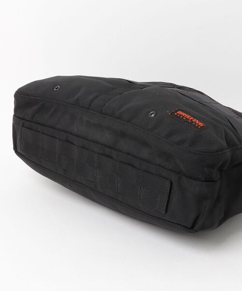 BRIEFING（ブリーフィング） 刺繍2WAYバッグ - ブラック メンズ