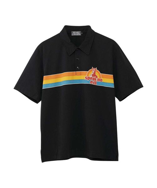 ヒステリックグラマー　ヒスガール　ポロシャツ　メンズ HYSTERIC GLAMOUR（ヒステリックグラマー） 半袖ポロシャツ LARGE