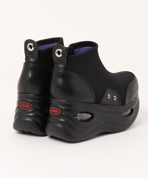 「YOSUKE」 ハイカットスニーカー 22.5 グリーン レディース_画像2