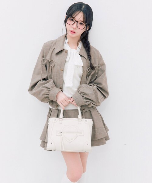 【美品✨23年モデル】セオリー ブルゾン ジップアップボンバー バイカラー Theory - Compact Crepe Zip Up Bomber / コンパクトクロップドジップ