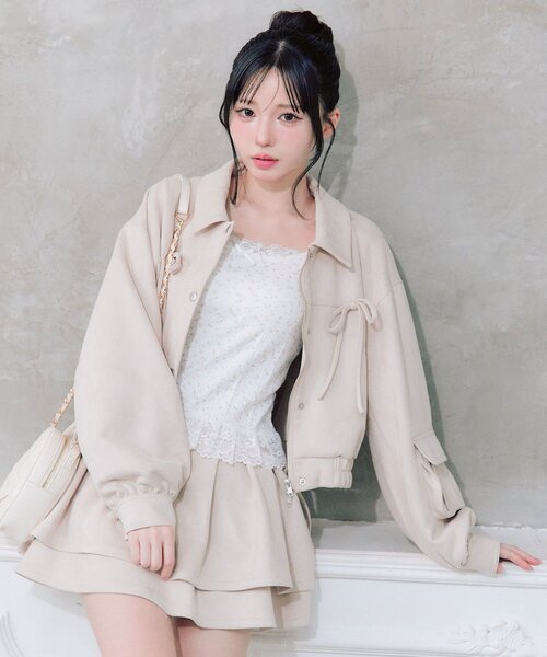 LOUNIE アウトポケットブルゾン オリーブ・アイボリー 40 2118931_348_f_om?w=1280&fmt=auto