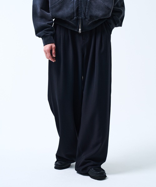 THE BOLDMAN スラックス 2tuck Wide Slacks / 2タックワイドスラックス