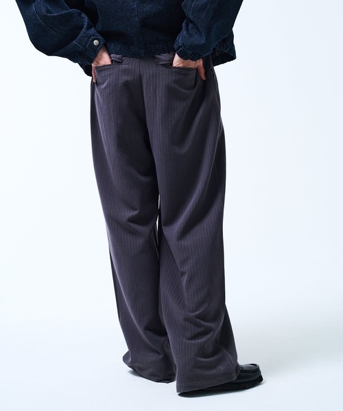 THE BOLDMAN ワイドパンツ スラックス 2tuck Wide Slacks / 2タック