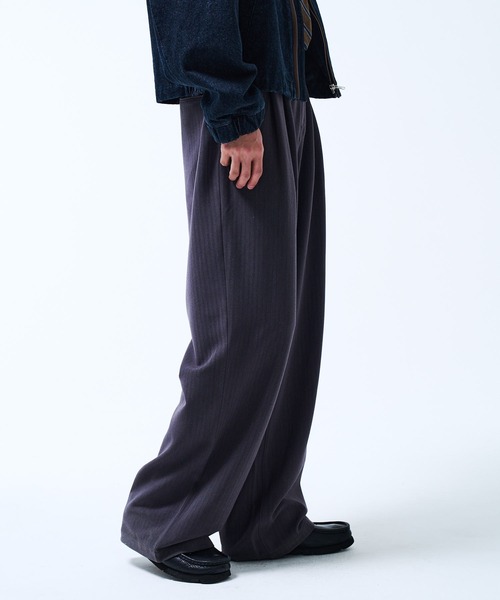 THE BOLDMAN ワイドパンツ スラックス 2tuck Wide Slacks / 2タック