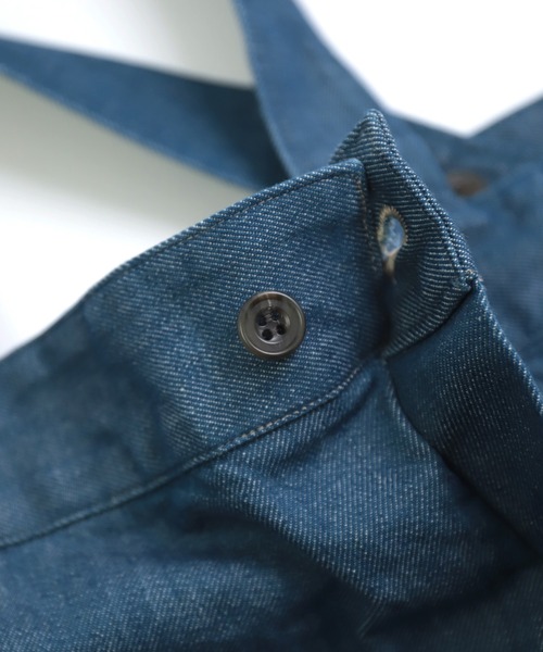 サロペット オーバーオール 「Yarmo」 10oz Denim High Rise Brace Trousers レディースの画像