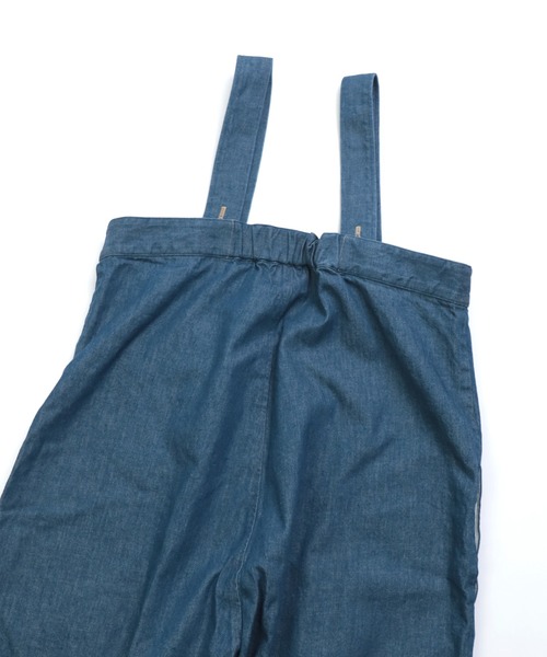 サロペット オーバーオール 「Yarmo」 10oz Denim High Rise Brace Trousers レディースの画像