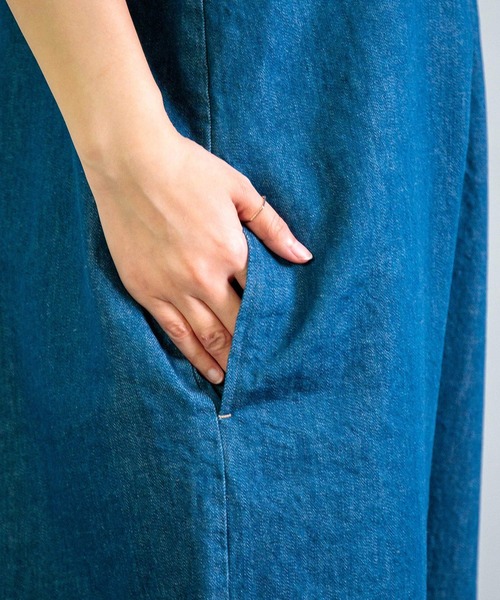 サロペット オーバーオール 「Yarmo」 10oz Denim High Rise Brace Trousers レディースの画像