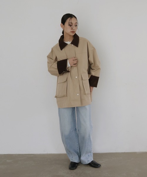 hellam コーデュロイカラーツイルカバーオール hellam | コーデュロイカラーツイルカバーオール | Rakuten Fashion