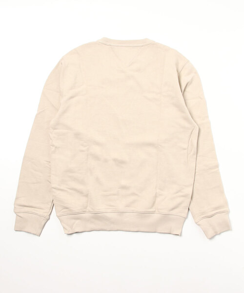 「TOMMY JEANS」 スウェットカットソー MEDIUM ベージュ メンズ_画像2
