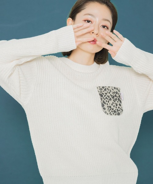 「URBAN RESEARCH Sonny Label」 長袖ニット FREE ベージュ レディース_画像5