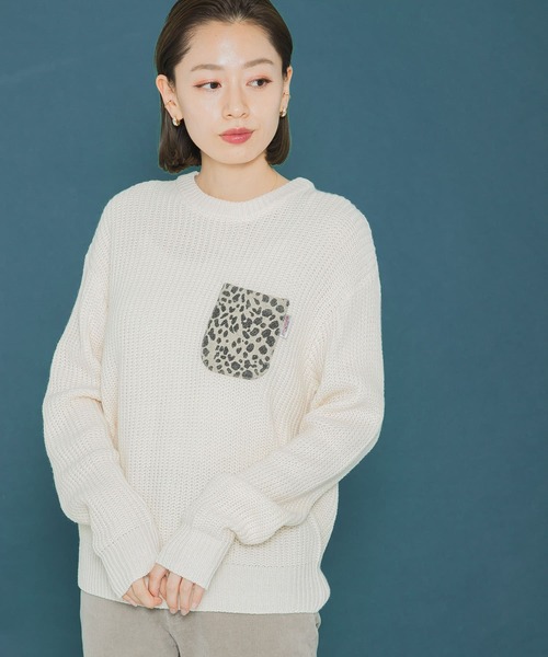 「URBAN RESEARCH Sonny Label」 長袖ニット FREE ベージュ レディース_画像7