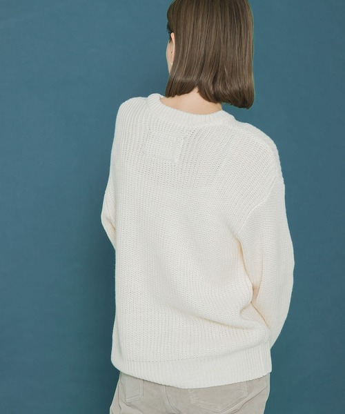 「URBAN RESEARCH Sonny Label」 長袖ニット FREE ベージュ レディース_画像9