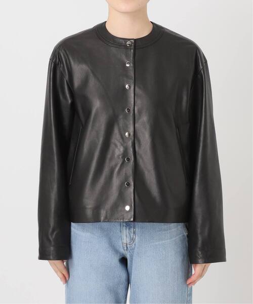 IENA（イエナ） レザージャケット ライダース 「追加」シープクルー