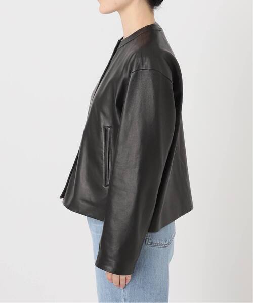 IENA（イエナ） レザージャケット ライダース 「追加」シープクルー