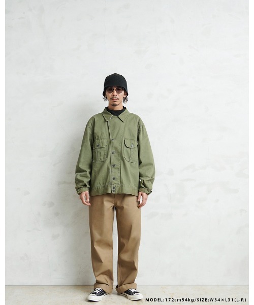 WAIPER.inc チノパン 米軍 U.S.M.C. マリンコチノトラウザー「WP1134