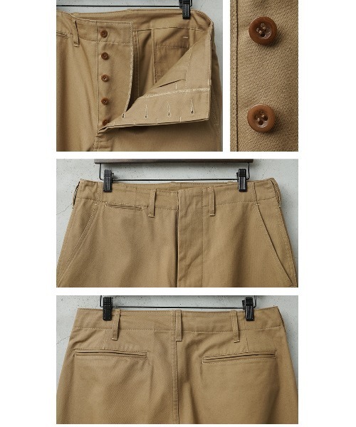 WAIPER.inc チノパン 米軍 U.S.M.C. マリンコチノトラウザー「WP1134