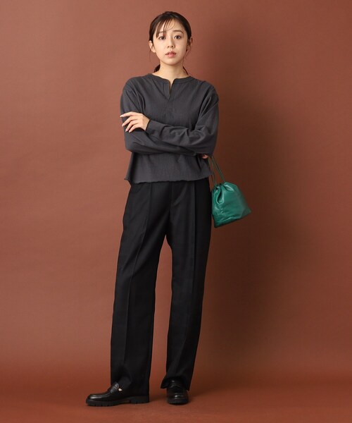 「DRESSTERIOR」 ショルダーバッグ 00 ブラック レディース_画像3