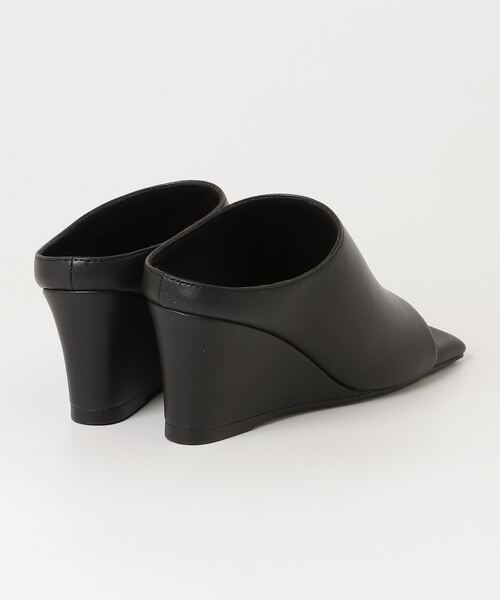 「MARW UNITED ARROWS」 ミュール 22.5cm ブラック レディース_画像2