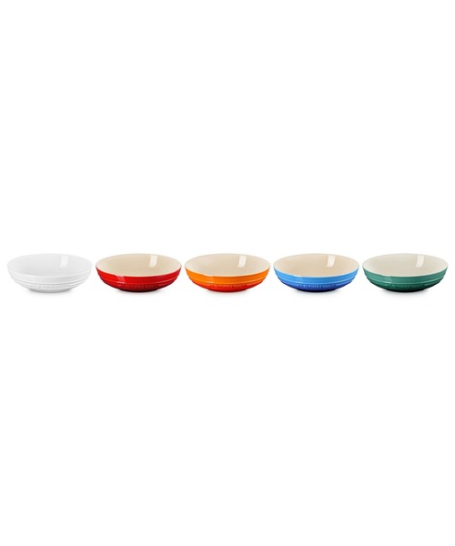 Le Creuset（ル・クルーゼ） 食器 ラウンド・ディッシュ 20cm (5個入り