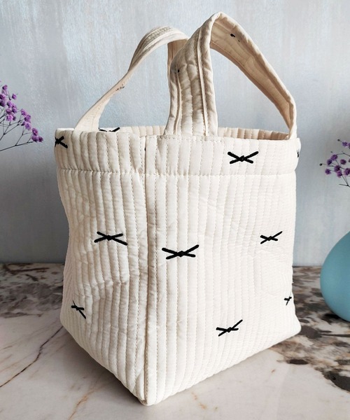 「florist」 2WAYバッグ M ブラック レディース_画像4