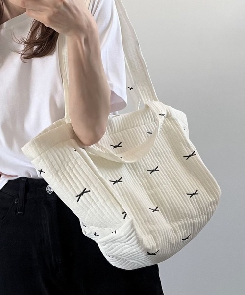 「florist」 2WAYバッグ M ブラック レディース_画像7