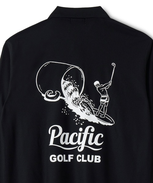 Pacific GOLF CLUB コラボ商品！ ポロシャツ 未使用 Pacific GOLF CLUB（パシフィックゴルフクラブ） ポロシャツ CUP