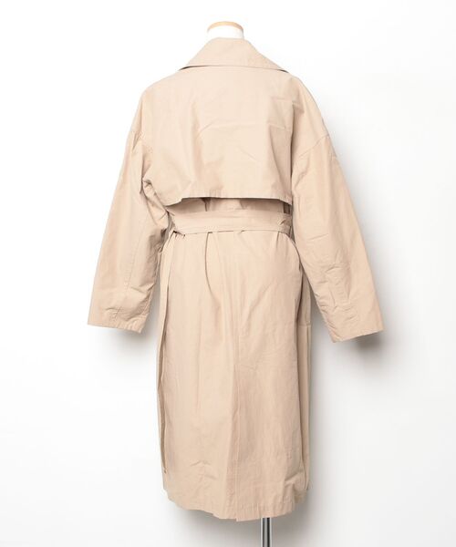 「7-ID concept.」 トレンチコート 38 ベージュ レディース_画像2