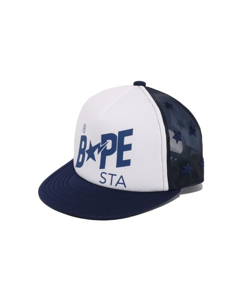 A BATHING APE（アベイシングエイプ） キャップ 帽子 BAPE STA MESH