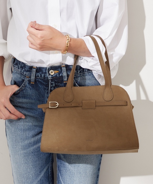 「journal standard L'essage」 ハンドバッグ FREE キャメル レディース