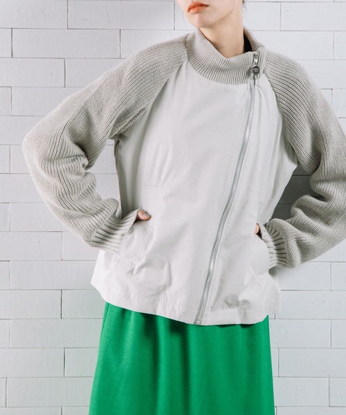 「MARECHAL TERRE」 ブルゾン MEDIUM チャコール レディース_画像2