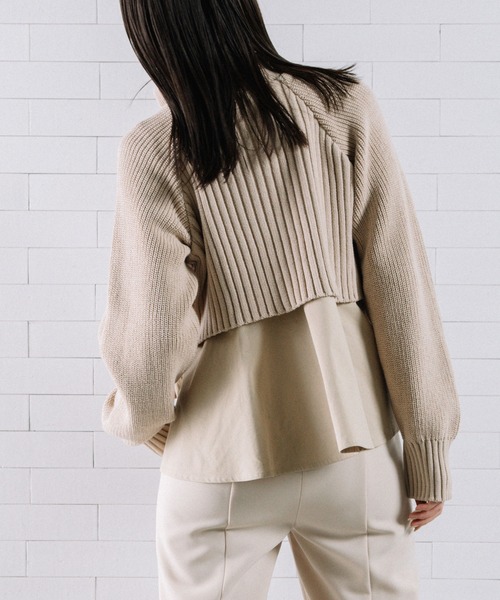 「MARECHAL TERRE」 ブルゾン MEDIUM チャコール レディース_画像3