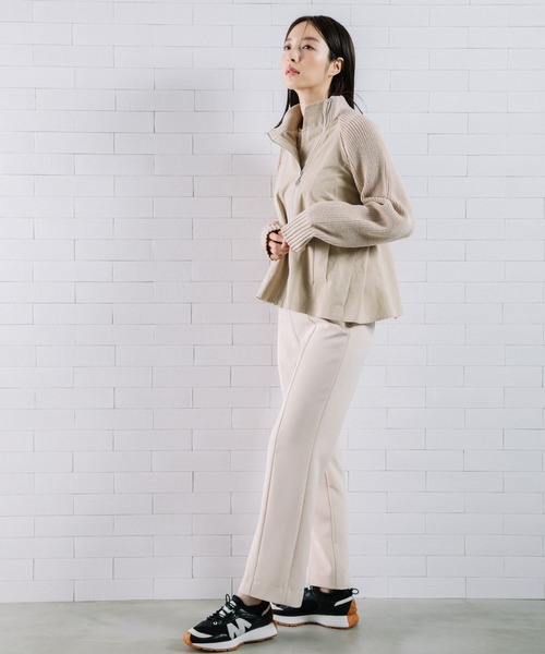 「MARECHAL TERRE」 ブルゾン MEDIUM チャコール レディース_画像4