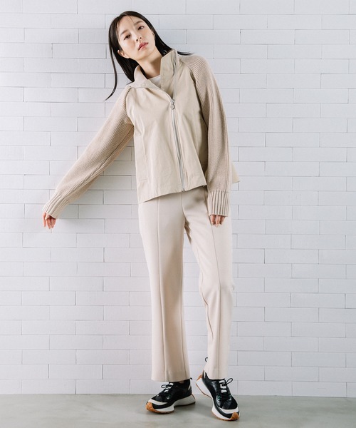 「MARECHAL TERRE」 ブルゾン MEDIUM チャコール レディース_画像5