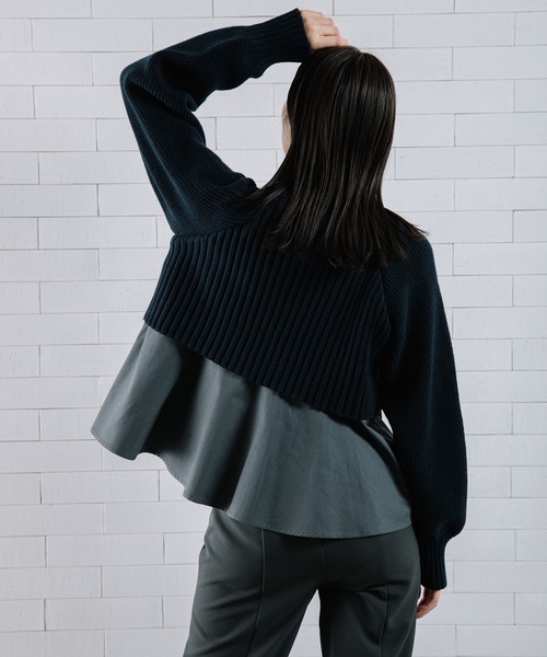 「MARECHAL TERRE」 ブルゾン MEDIUM チャコール レディース_画像7