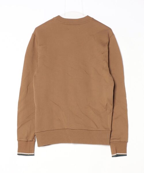 「FRED PERRY」 スウェットカットソー S キャメル レディースの画像