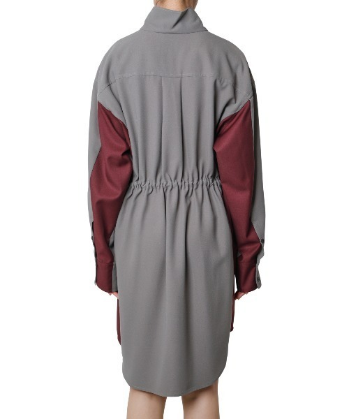 「LE CIEL BLEU」 長袖ワンピース 36 オレンジ レディース_画像5