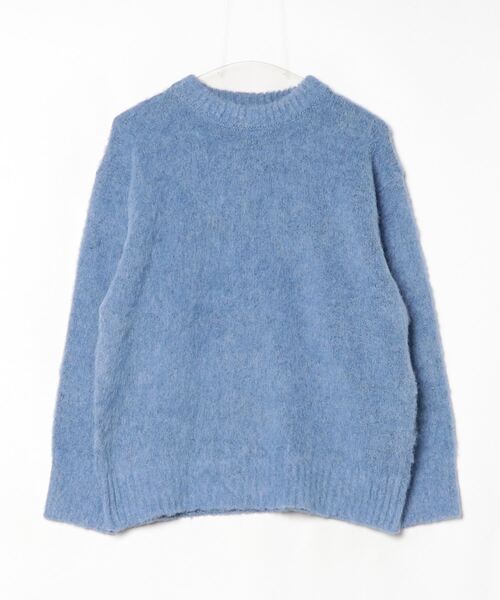 「SHIPS any」 長袖ニット ONE SIZE ブルー レディース_画像2
