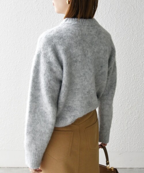 「SHIPS any」 長袖ニット ONE SIZE ブルー レディース_画像8