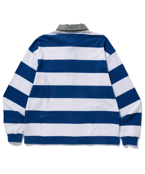 XLARGE（エクストラ ラージ） 長袖ポロシャツ X-LARGE ネイビー メンズ 