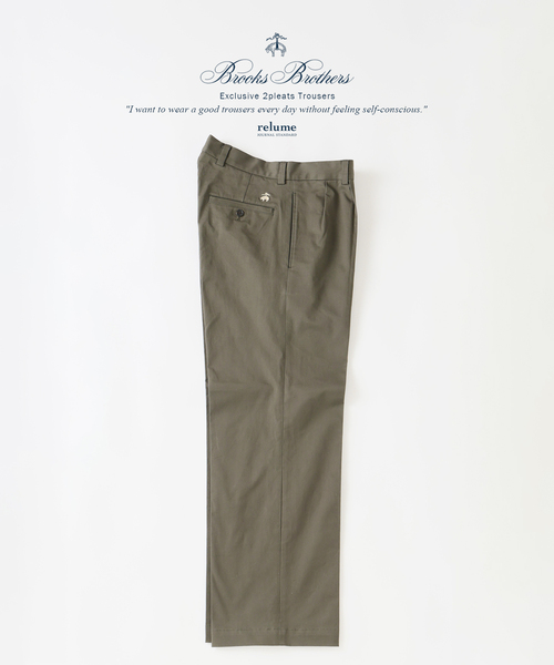 BROOKS BROTHERS（ブルックスブラザーズ） スラックス 別注 2プリーツ